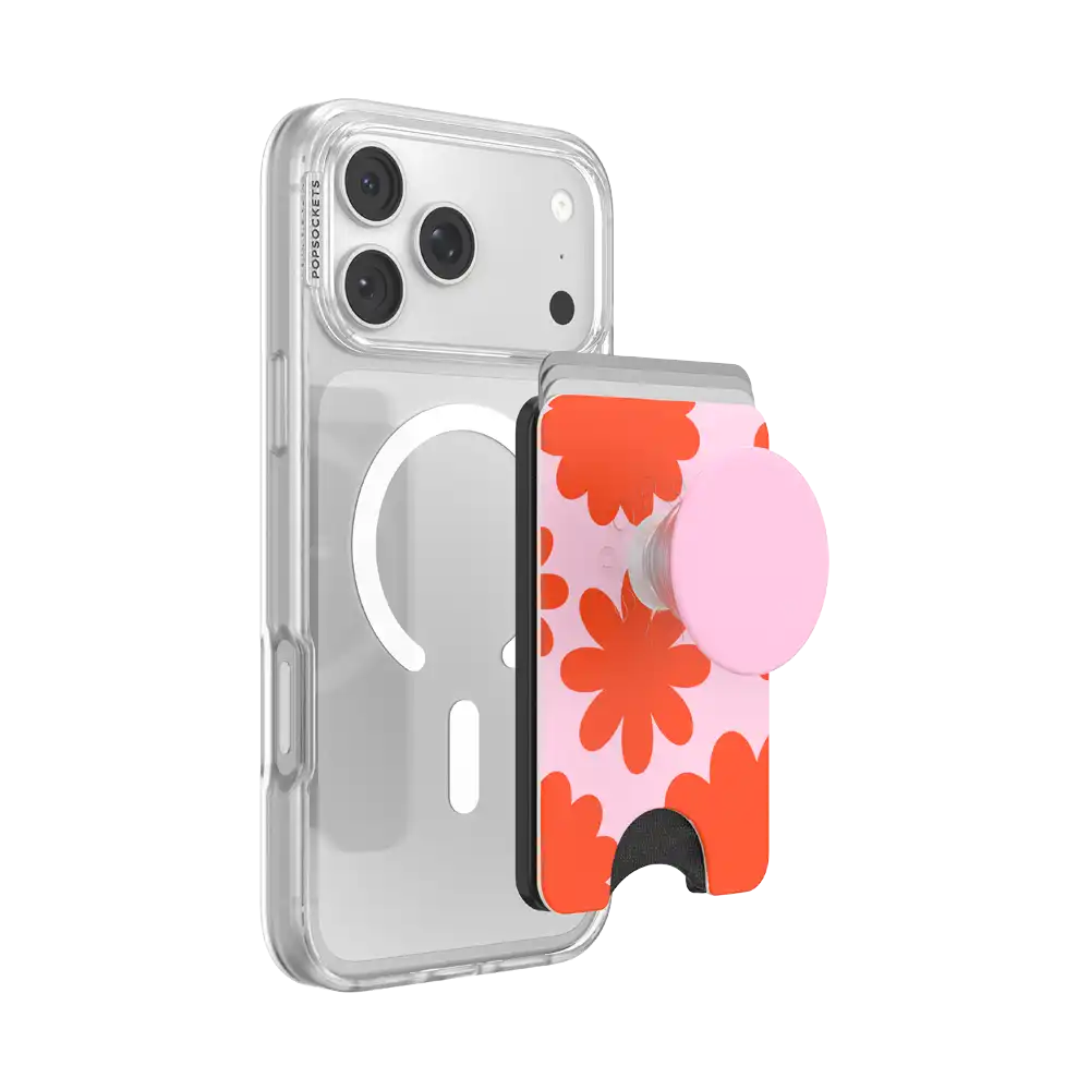 Floating Florals — MagSafe PopWallet+
