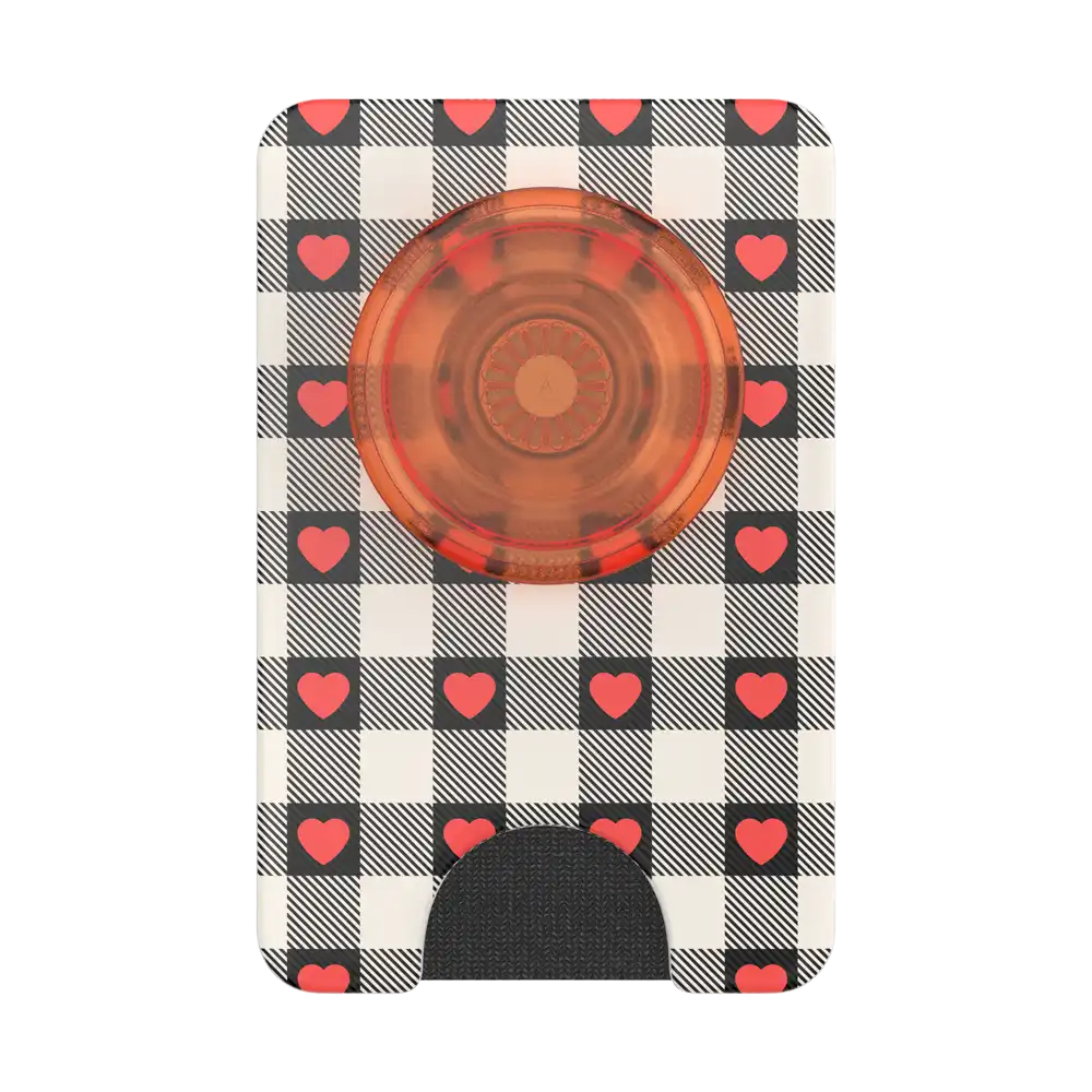Licorice Dot — MagSafe PopWallet+