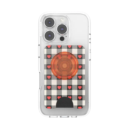 Licorice Dot — MagSafe PopWallet+
