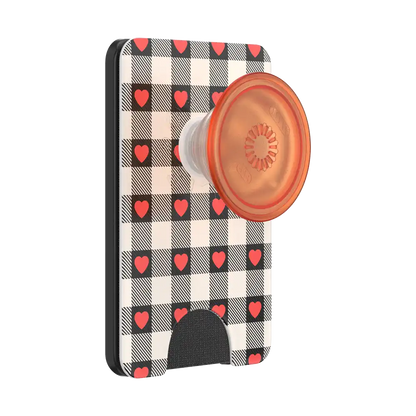 Licorice Dot — MagSafe PopWallet+