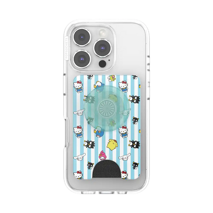 Hello Kitty and Friends Stripe — MagSafe PopWallet+