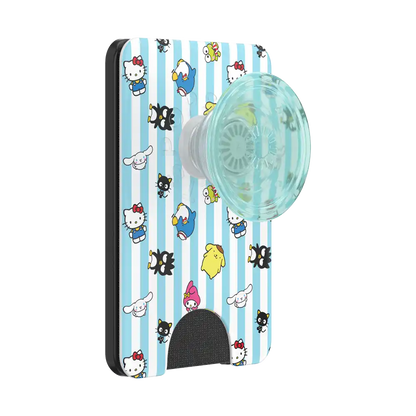 Hello Kitty and Friends Stripe — MagSafe PopWallet+