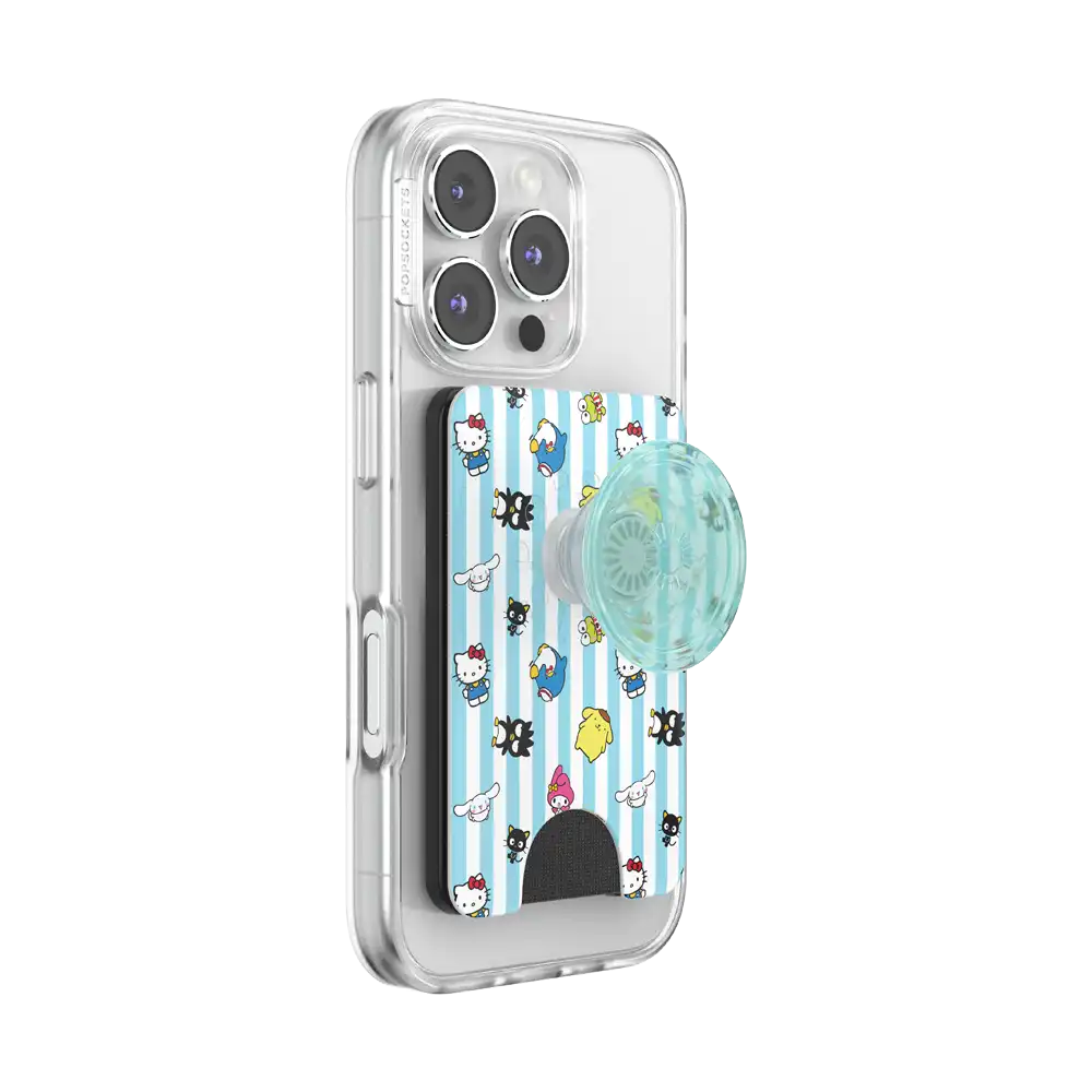 Hello Kitty and Friends Stripe — MagSafe PopWallet+