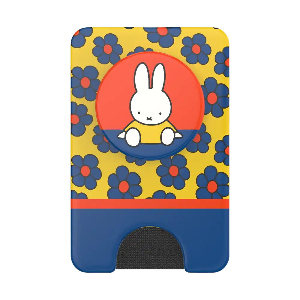 Miffy's Flower Power — MagSafe PopWallet+