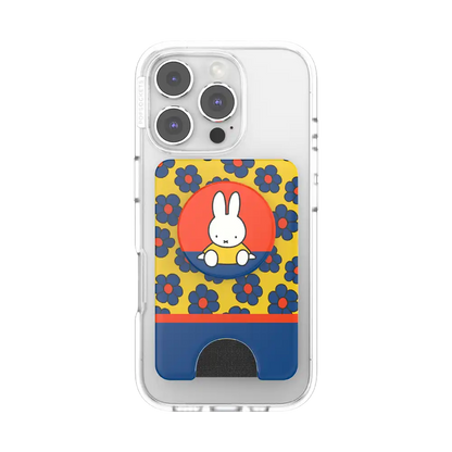 Miffy's Flower Power — MagSafe PopWallet+