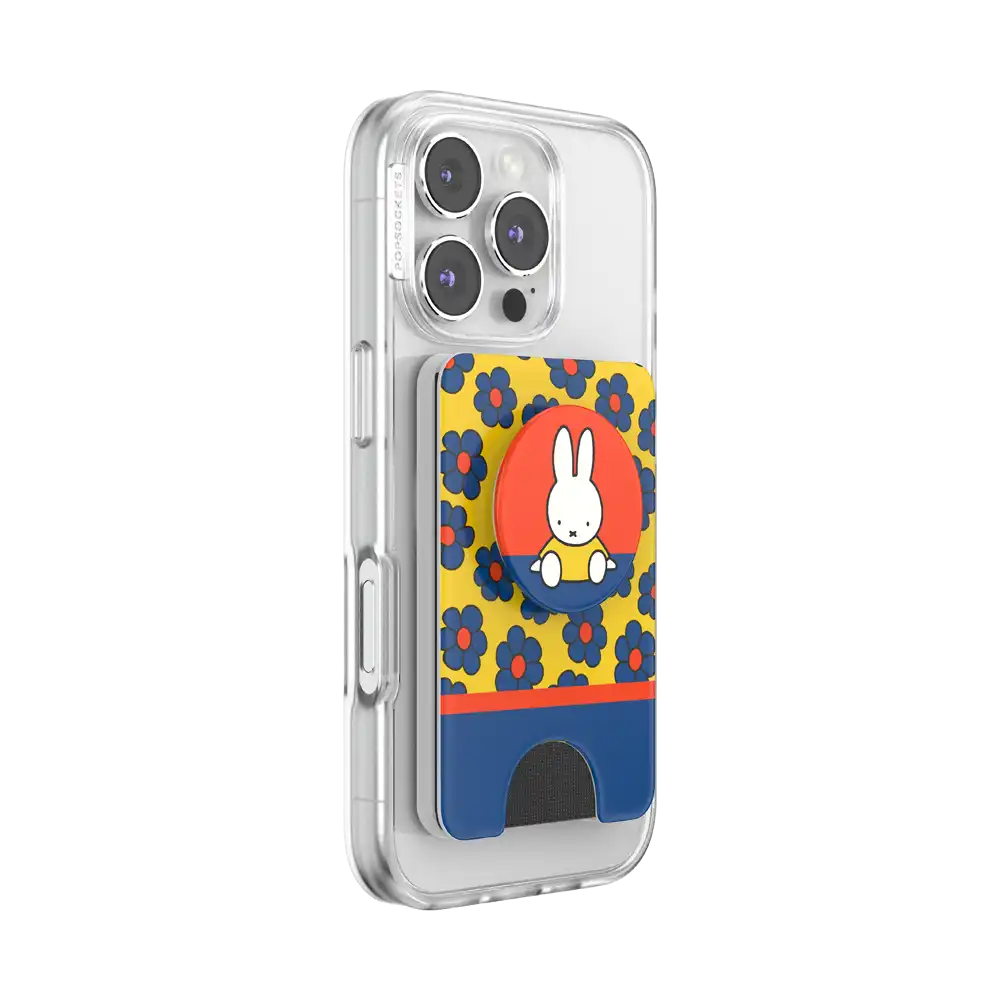 Miffy's Flower Power — MagSafe PopWallet+