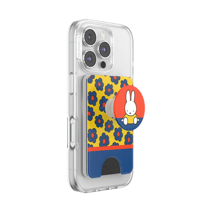 Miffy's Flower Power — MagSafe PopWallet+