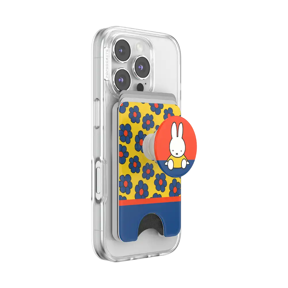 Miffy's Flower Power — MagSafe PopWallet+