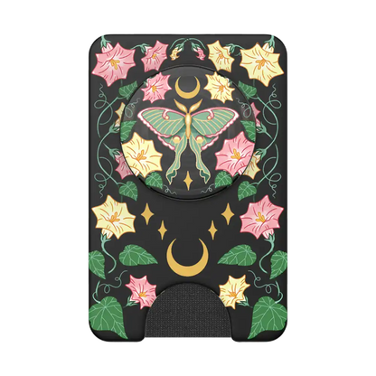 Moon Flower — MagSafe PopWallet+