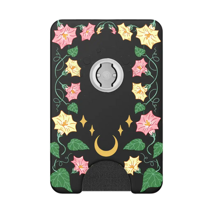 Moon Flower — MagSafe PopWallet+