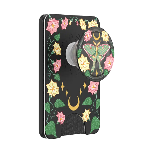 Moon Flower — MagSafe PopWallet+