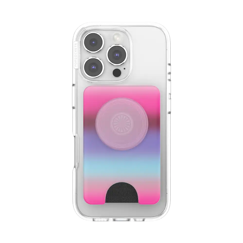 Pink Ombre Tide — MagSafe PopWallet+