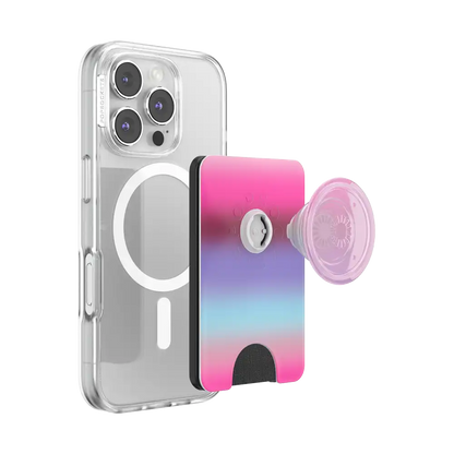 Pink Ombre Tide — MagSafe PopWallet+