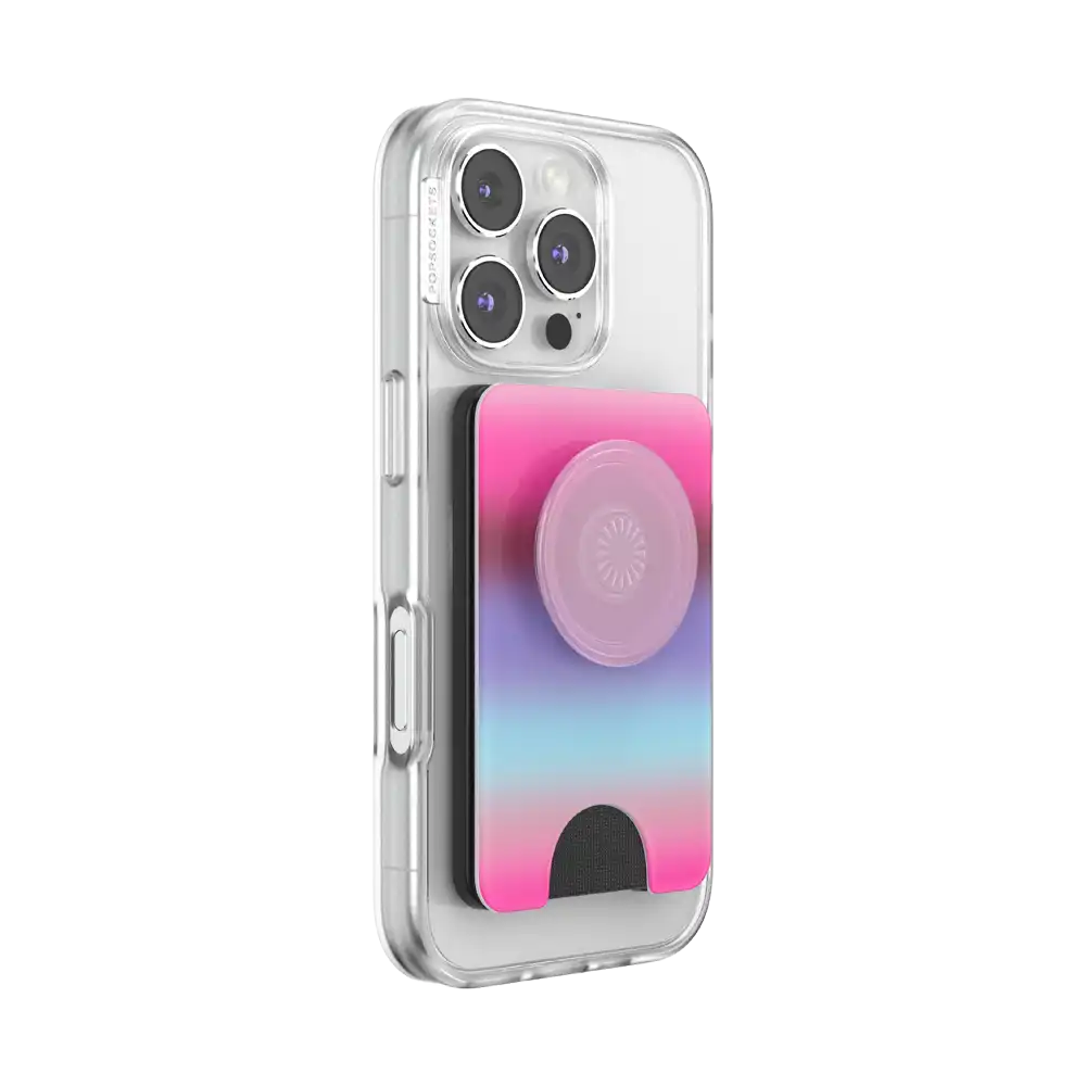 Pink Ombre Tide — MagSafe PopWallet+