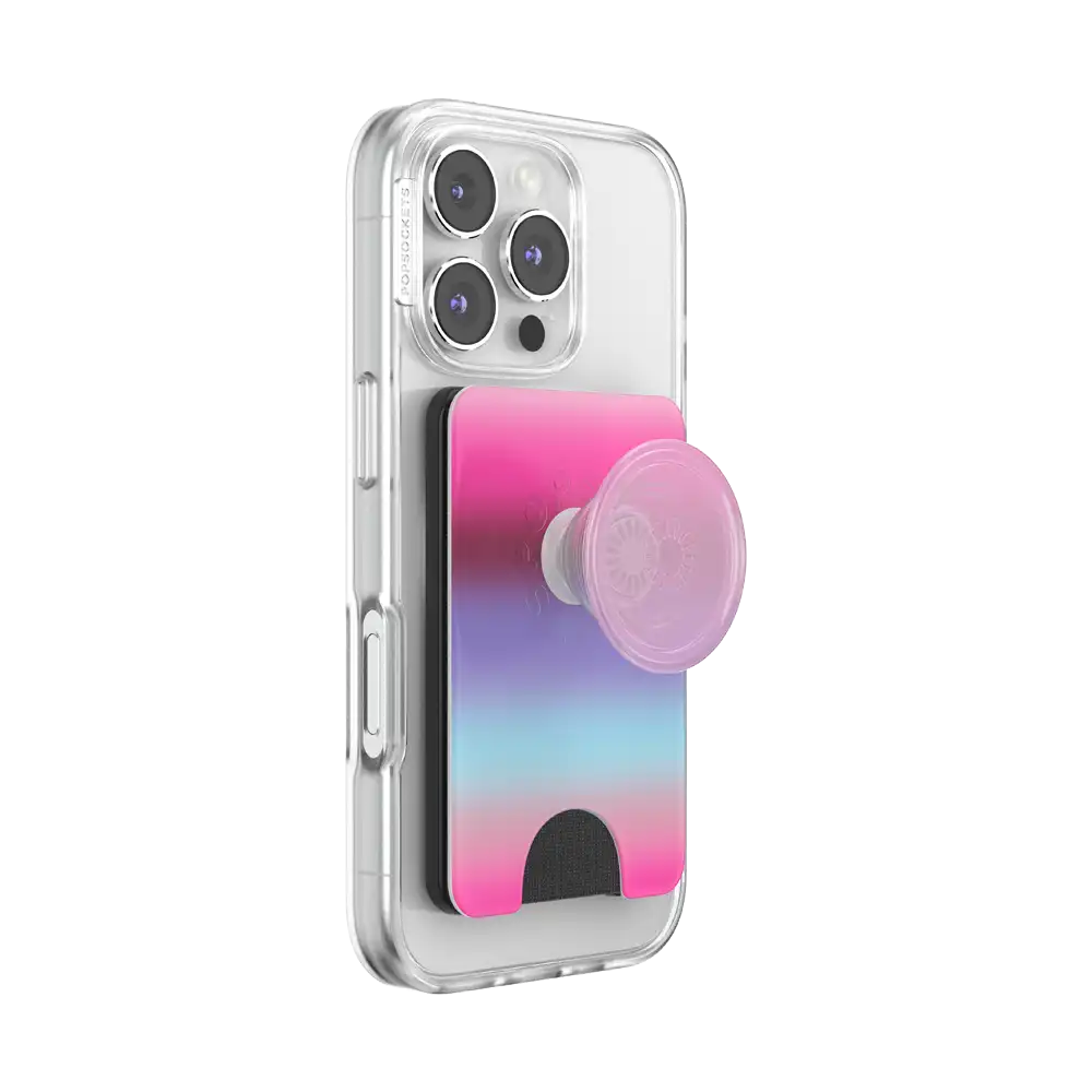 Pink Ombre Tide — MagSafe PopWallet+
