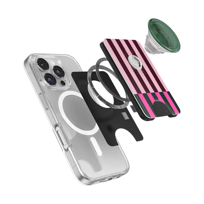 Pink Ombre Tide — MagSafe PopWallet+
