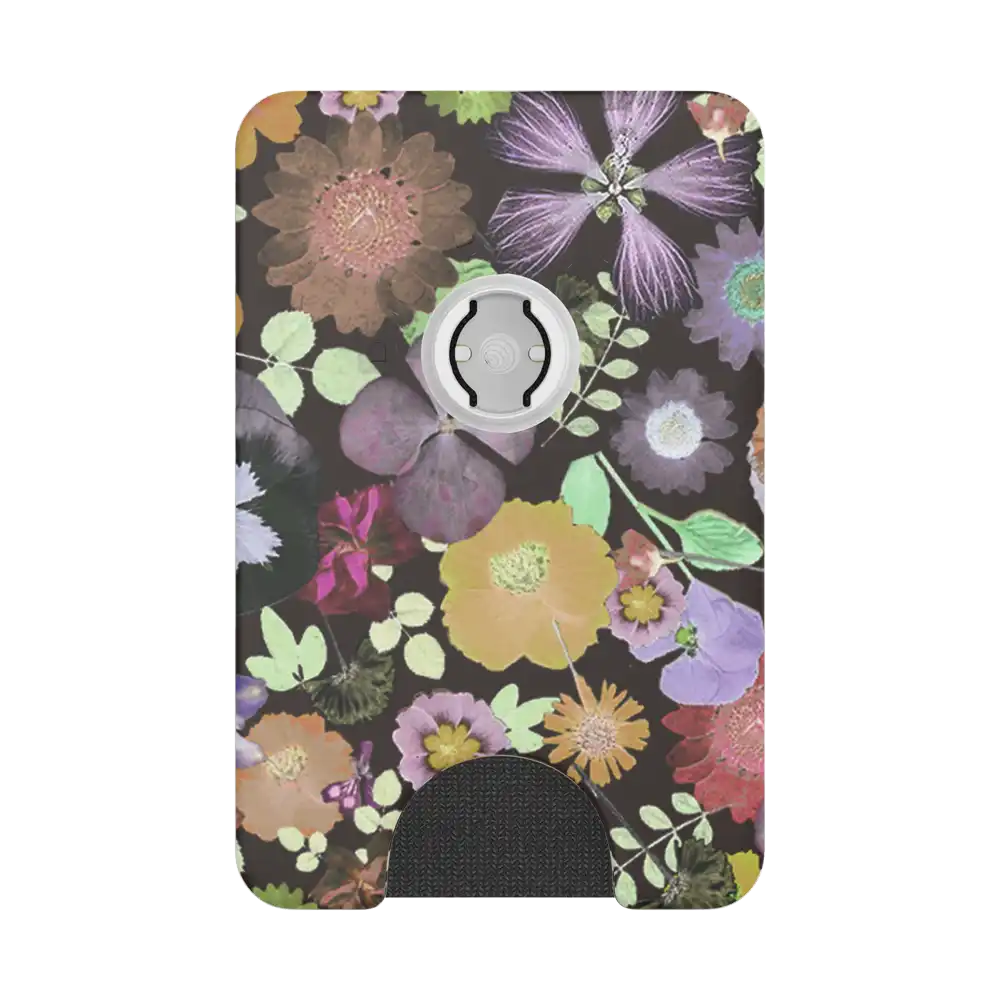 Pressed Flower After Dark — MagSafe PopWallet+