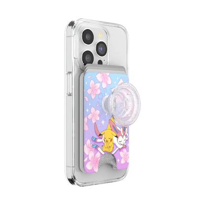 Translucent Sakura Dreams — MagSafe PopWallet+