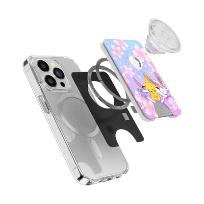 Translucent Sakura Dreams — MagSafe PopWallet+