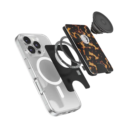 Tortoiseshell — MagSafe PopWallet+