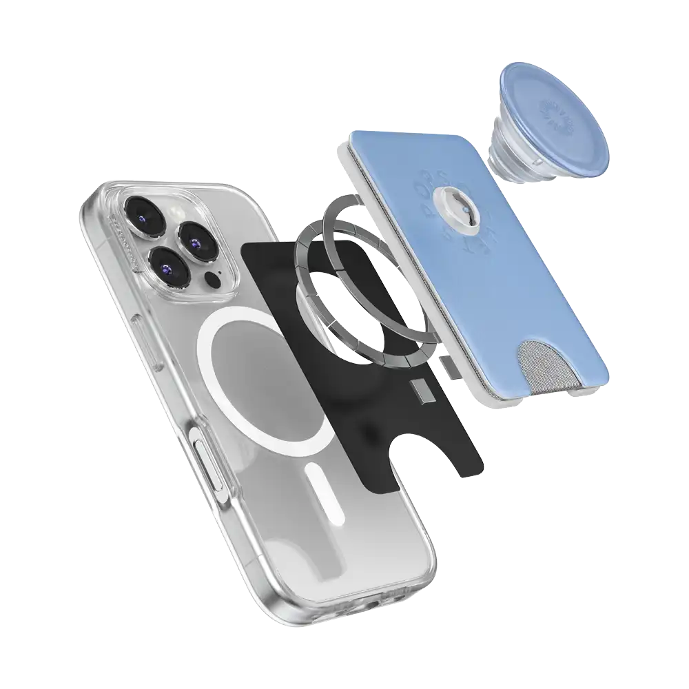 Metallic Frost — MagSafe PopWallet+