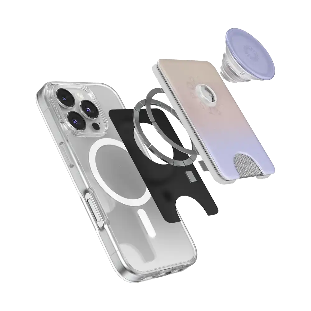 Metallic Morning Haze — MagSafe PopWallet+