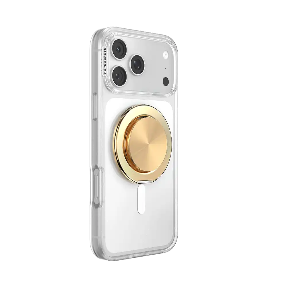 Aluminum Radial Gold — MagSafe Kick-Out Grip & Stand