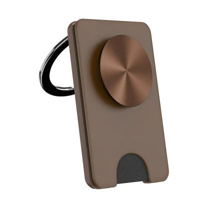 Cocoa Radial — MagSafe Kick-Out PopWallet+ & Stand