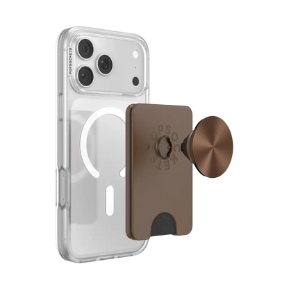 Cocoa Radial — MagSafe Kick-Out PopWallet+ & Stand