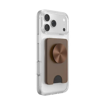 Cocoa Radial — MagSafe Kick-Out PopWallet+ & Stand