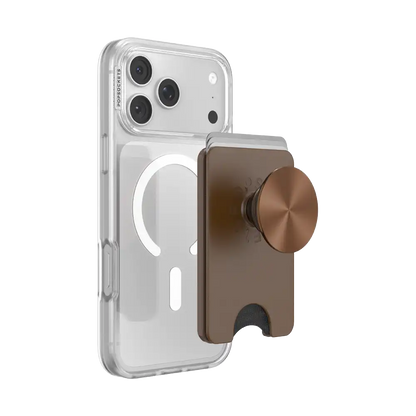 Cocoa Radial — MagSafe Kick-Out PopWallet+ & Stand