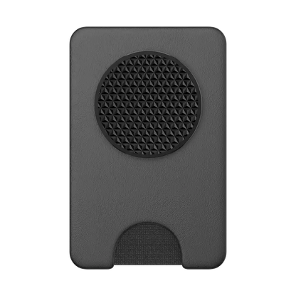 Knurl Black — MagSafe Kick-Out PopWallet+ & Stand