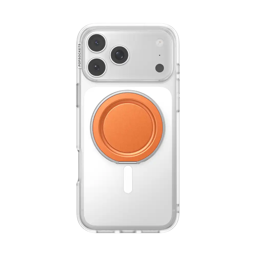 Orange — MagSafe Low-Pro Grip & Stand