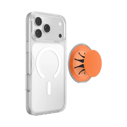 Orange — MagSafe Low-Pro Grip & Stand