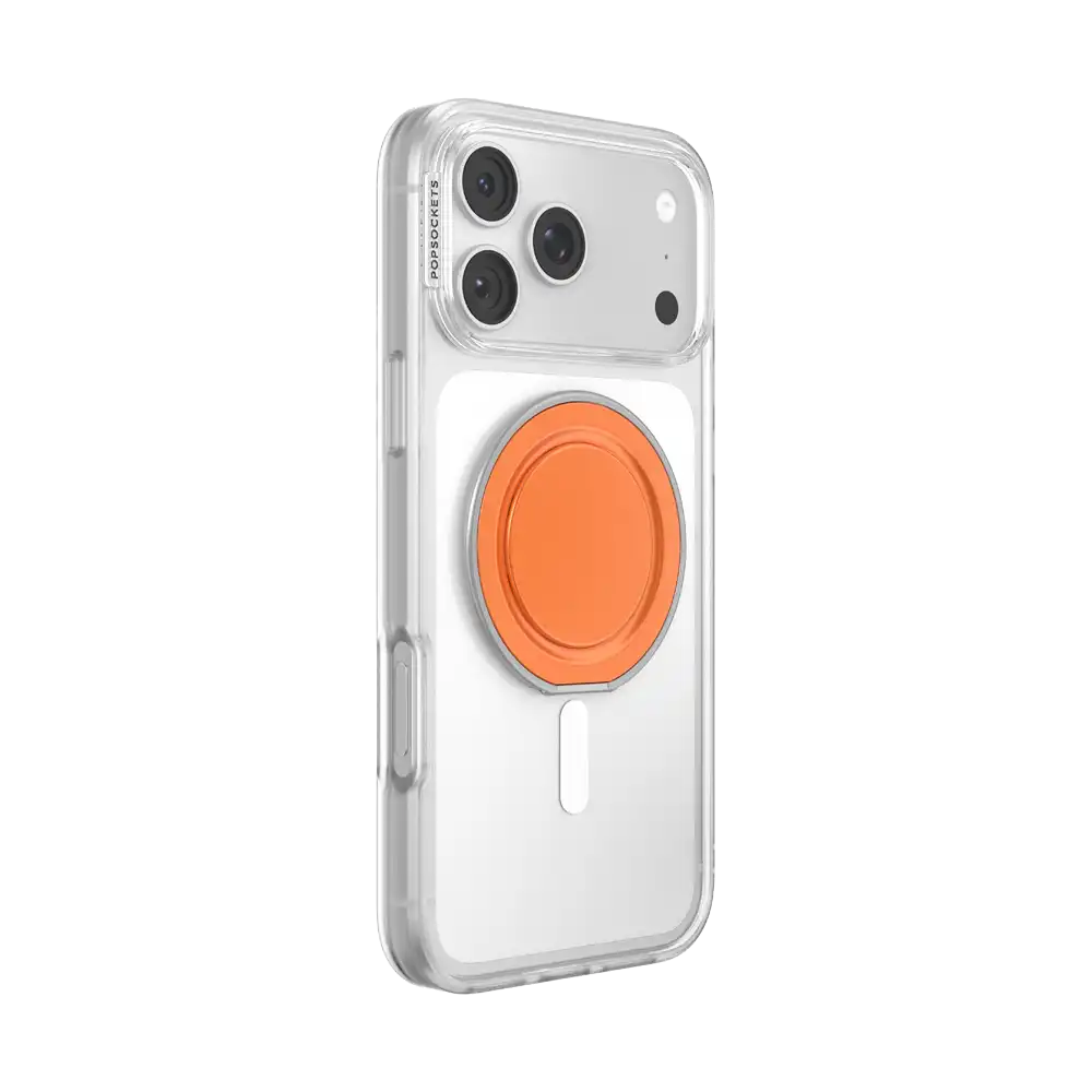 Orange — MagSafe Low-Pro Grip & Stand