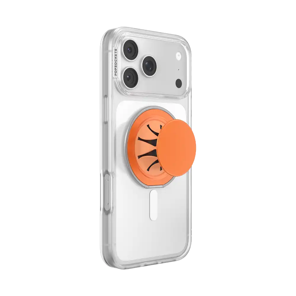 Orange — MagSafe Low-Pro Grip & Stand