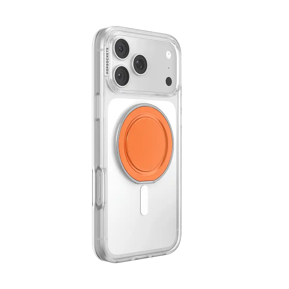 Orange — MagSafe Low-Pro Grip & Stand