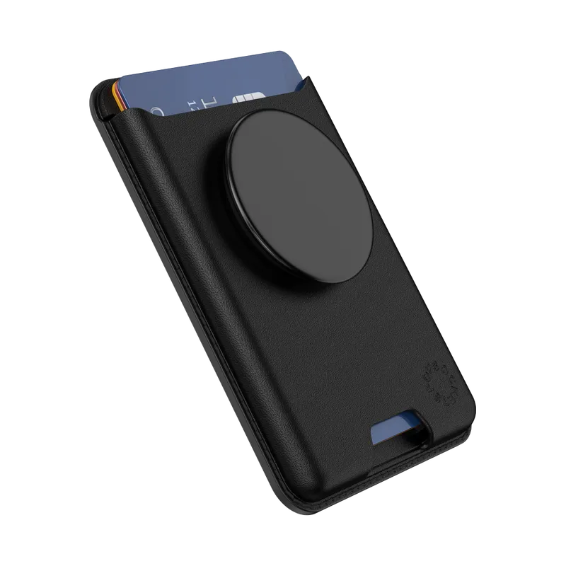 Black — Softgoods MagSafe PopWallet+