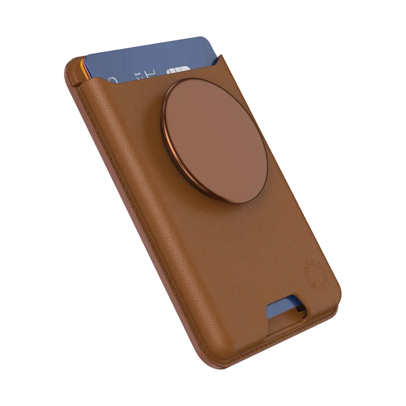 Cognac — Softgoods MagSafe PopWallet+