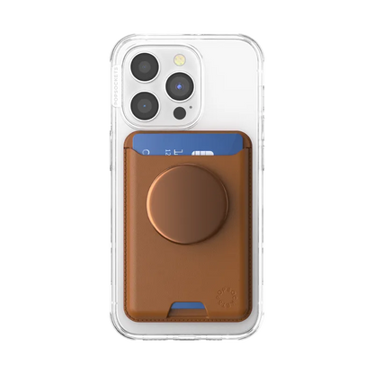 Cognac — Softgoods MagSafe PopWallet+