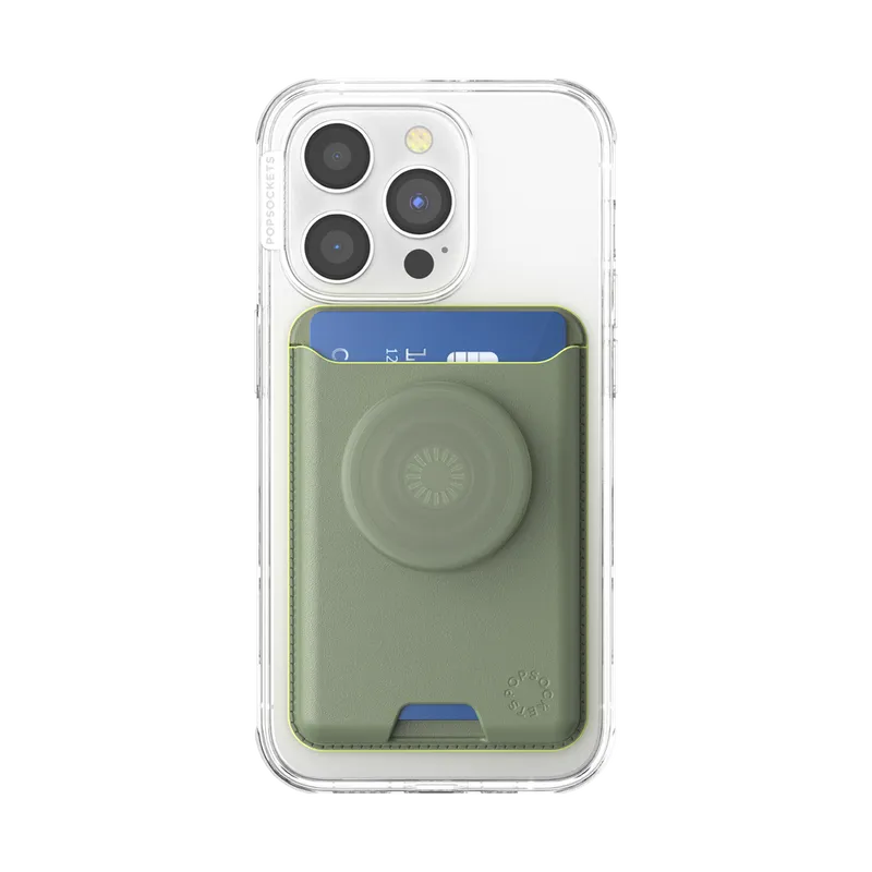 Silver — Softgoods MagSafe PopWallet+
