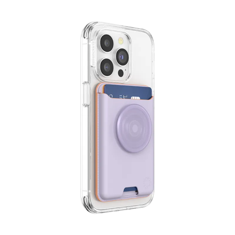 Pale Lavender — Softgoods MagSafe PopWallet+