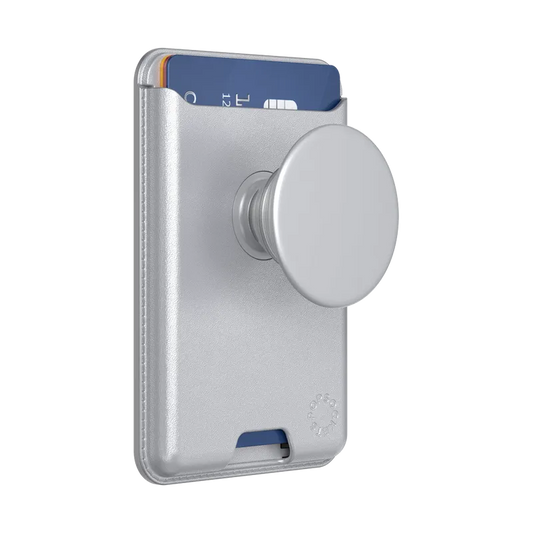 Silver — Softgoods MagSafe PopWallet+