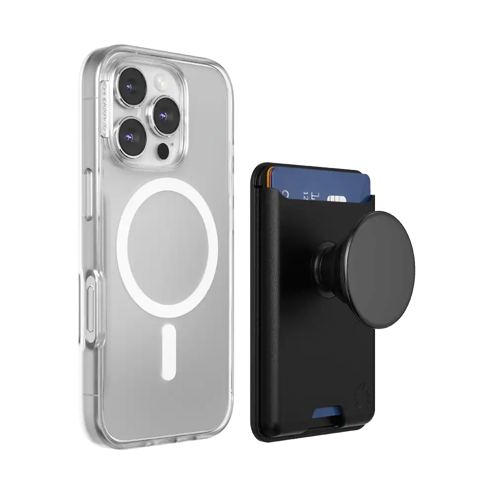 Black — Softgoods MagSafe PopWallet+