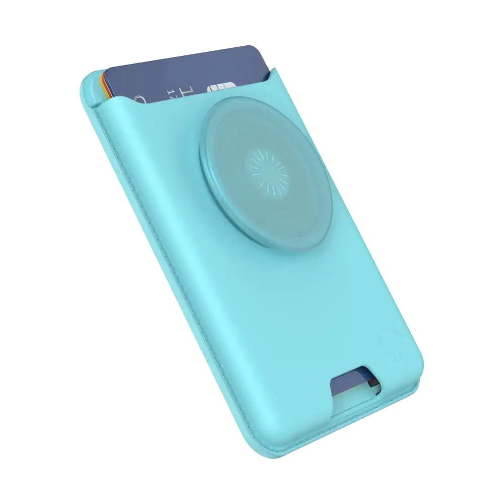 Butterfly Pea Blue — Softgoods MagSafe PopWallet+