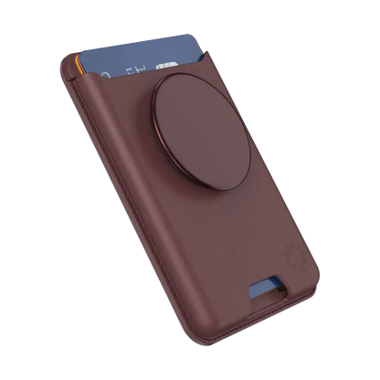 Aluminum Oxblood — Softgoods MagSafe PopWallet+
