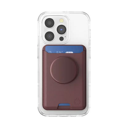 Aluminum Oxblood — Softgoods MagSafe PopWallet+