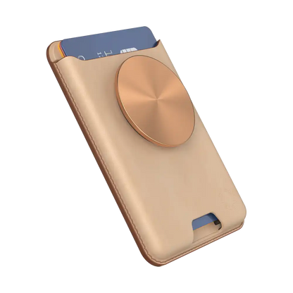 Veg Tan — Softgoods MagSafe PopWallet+
