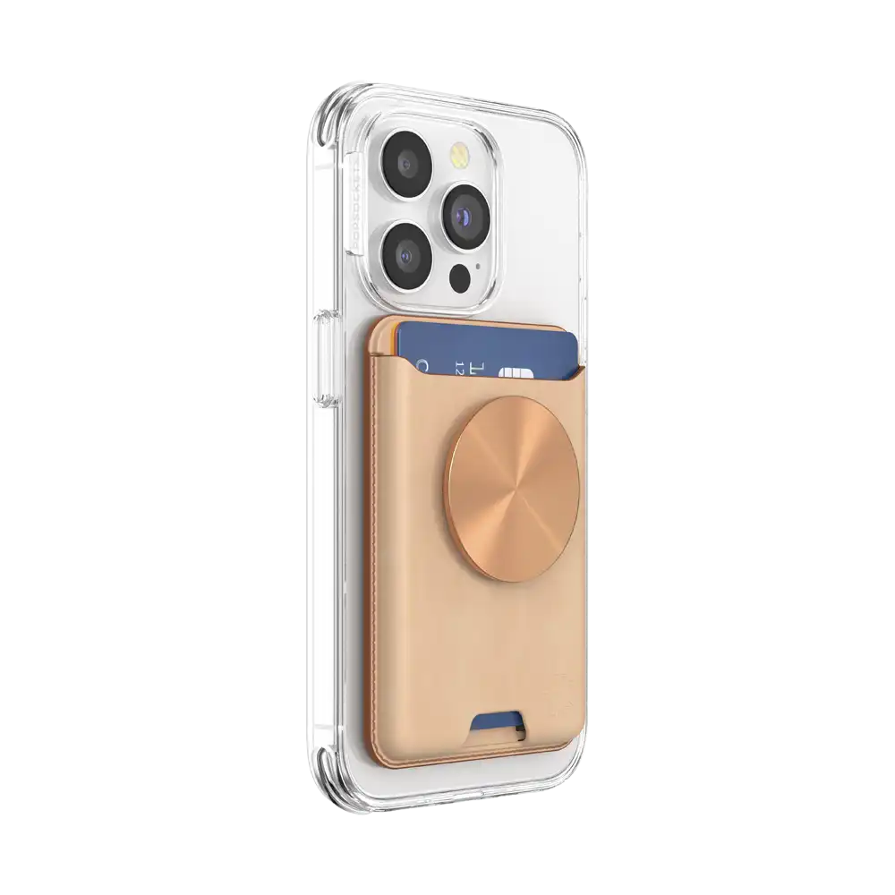 Veg Tan — Softgoods MagSafe PopWallet+