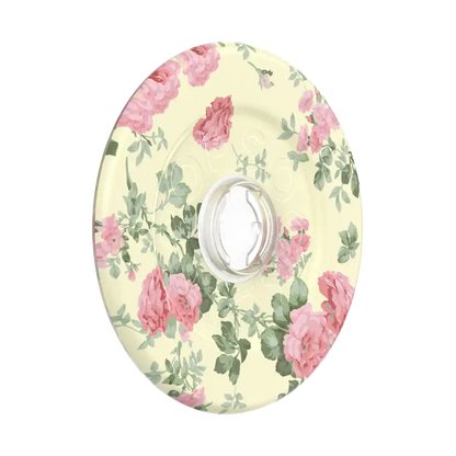 Clear Glitter Silver — MagSafe Round Base